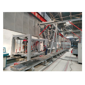 Máquina de fabricación de ladrillos Aac de cenizas volantes totalmente automática, línea de producción de bloques de hormigón aireado esterilizado en autoclave, máquina de fabricación de bloques de Gas - Product Image 1
