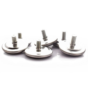0.32 0.4英寸自流平家具滑行脚金属桌椅腿塑料调平滑道 - Product Image 6