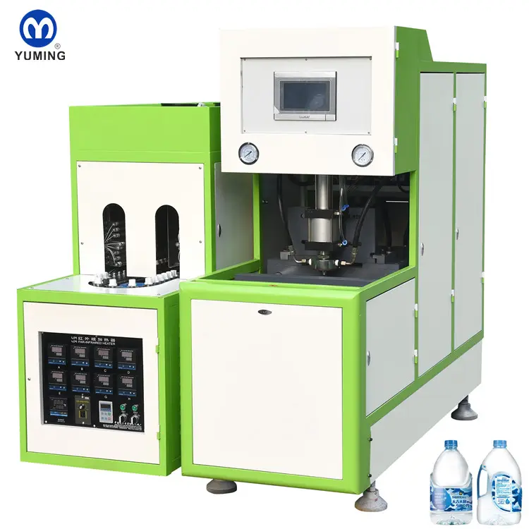 Manufacturer 2L 5L plastic water bottle with handle pet bottle blowing machine semi automatic