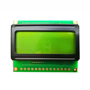 Segment projektor Kleines rundes gelbgrünes Hintergrund beleuchtungs modul LCD2004 LCD-Anzeige modul Blauer LCD-Bildschirm - Product Image 1