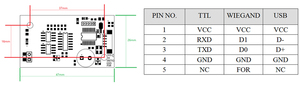 125khz 13.56mhz <strong>Rfid</strong> Smart Card <strong>Reader</strong> Module USB Interface - Product Image 2