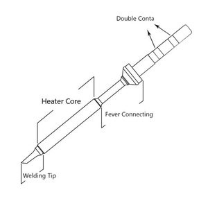 Havya İpuçları değiştirme çeşitli modelleri ucu elektrikli havya ucu - Product Image 5