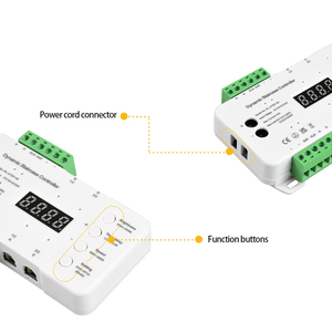 Easy Install Dynamic Staircase Controller <strong>LCD</strong> Digital <strong>Display</strong> 2 PIR <strong>Motion</strong> <strong>Sensor</strong> Stair Light Controller for 16 Steps DC 12V 24V - Product Image 5