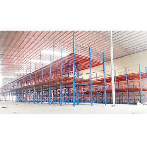Mehrstufiges Mezzanine-Rack-System Stahl plattform Lager Lagerung Industrielles Mezzanine-Boden regals ystem - Product Image 6