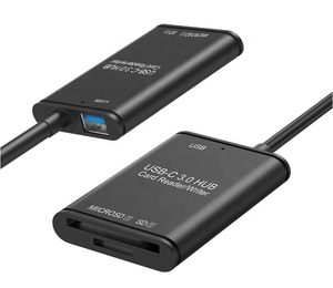 Typ C Kartenleser, 3-in-1 USB 3,0 Tragbare Speicher Kartenleser und USB C OTG Adapter für SD/TF karte - Product Image 3