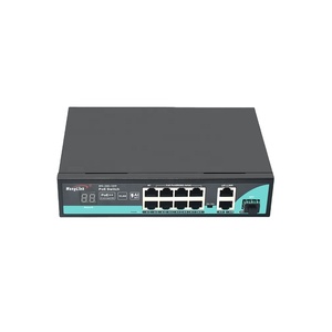 สวิตช์ PoE 8พอร์ต BT 60W พร้อมอัปลิงค์2กิกะบิตจอแสดงผลหลอดดิจิตอล1 SFP Ai สำหรับกล้องวงจรปิดรักษาความปลอดภัยฟังก์ชั่นเครือข่าย IP - Product Image 5