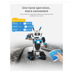 Intelligente Programmierung Roboter Pädagogische RC Roboter Block Set Smart Fernbedienung Roboter Modellbau Ziegel Spielzeug für Kinder