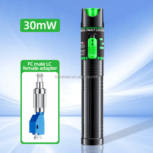 SAIVXAIN High Quality 50mw Pen Type Visual Fault Locator Metal Fuselage Optical Fiber Breakpoint Detector for FTTH WiFi <strong>TCP</strong> 30mv