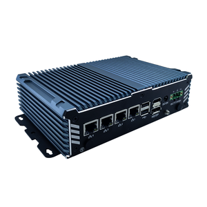 Mini Fanless Industrial Firewall Eingebettete DDR4-RAM-Festplatte J4125 CPU 12-V-Soft-Router Mini-Computer Intel SSD Neuer US/AU/CN-Steckertyp - Product Image 2