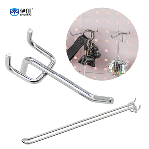 EWANG Supermarkt Slatwall Peg board Hook Metalldraht <span class=keywords><strong>Mesh</strong></span> <span class=keywords><strong>Display</strong></span> Haken Grid <span class=keywords><strong>Display</strong></span> Haken