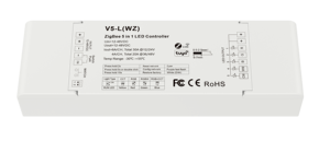 Controlador LED de 5 canales Zigbee 3,0, controlador LED inteligente ECHO 5 en 1, atenuador ZigBee, convertidor de RF, controlador LED inteligente - Product Image 2