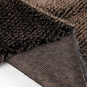 800Gsm 40Mm 100% Poliéster Duotone Mink Fleee Plush Fofo Tecido De Pele Falso - Product Image 1