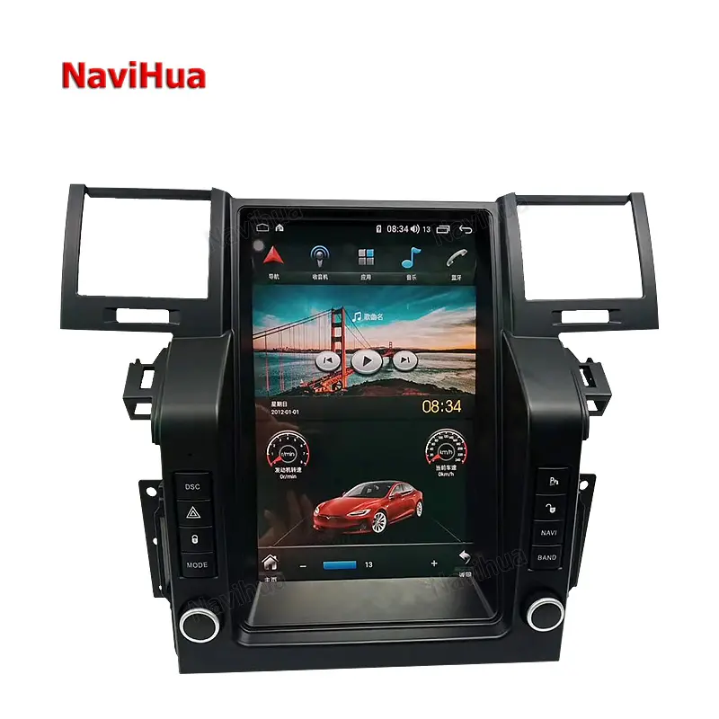Nhà Máy Giá Android Đài Phát Thanh Xe Hơi DVD Player GPS Navigation Tesla Màn Hình Cho Land Rover Range Rover Sport Stereo Auto