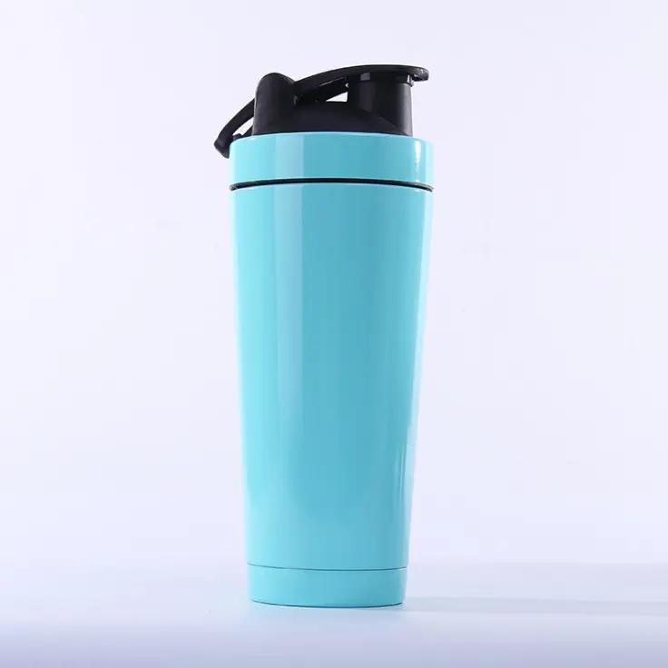 Chinese supplier 500ml shakers disposable stainless steel protein shaker