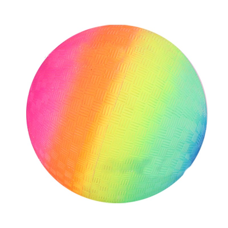 Rainbow playground ball