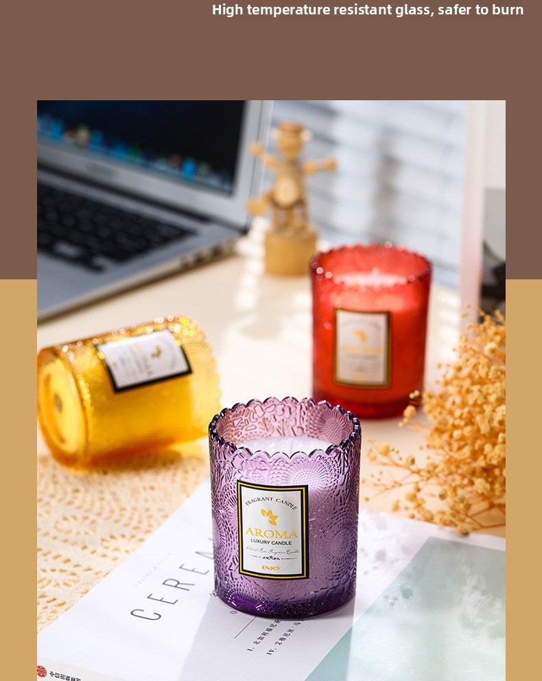 Lace embossed, private label, fragrance-specific
