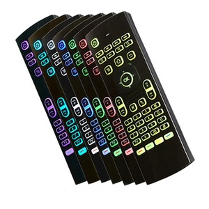 MX3 Remote Colors Backlight 2.4G Wireless Remotes <strong>Control</strong> 6-Axis IR Learning MX3 RGB Colors Backlit Air Mouse I8 <strong>Keyboard</strong> TV BOX - Product Image 2