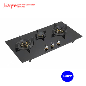 Được Xây Dựng Trong 7MM Tempered Glass Surface Bếp Gas Bếp Với 3 Burner Bếp Gas Hob 78*45 Cm - Product Image 5