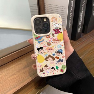 グラフィティ漫画スタイル小麦ストロー携帯電話ケースApple 14/13 ProMax 12 ProMax 7/8/6PプラスグリップINSスタイルモデルを含む - Product Image 6