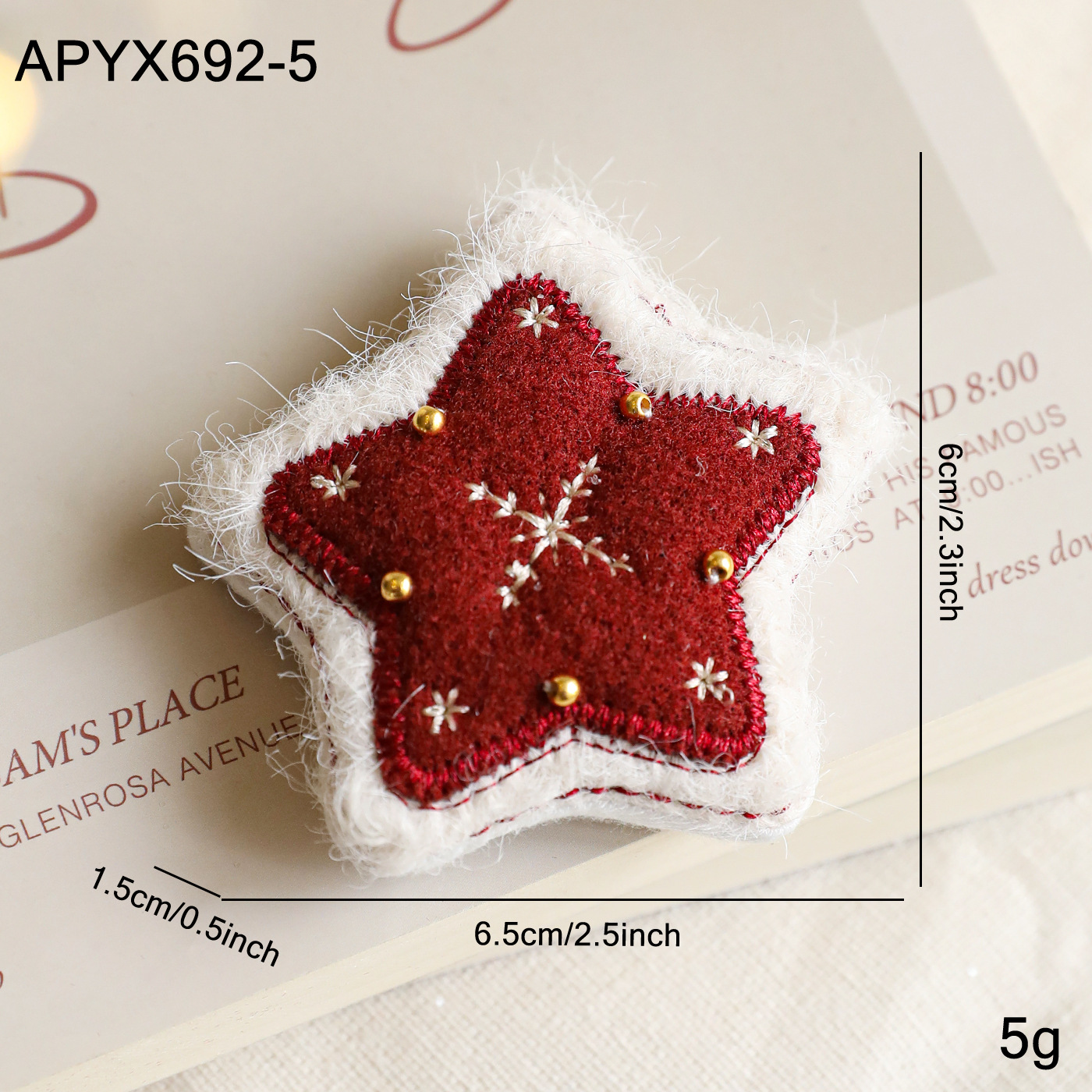 Five pointed star model
