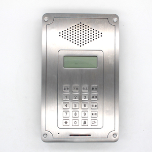 Outdoor Waterproof <strong>IP</strong> Video Door Phone - <strong>SIP</strong> <strong>Intercom</strong> <strong>System</strong>, Cloud App Control &amp; POE Power Over Ethernet - Product Image 1
