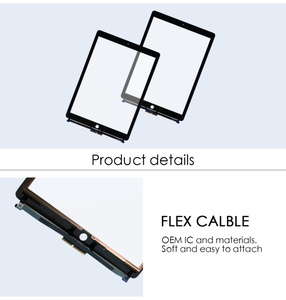 ผู้ผลิตสําหรับ iPad Air 2 หน้าจอแสดงผล LCD สําหรับ Apple สําหรับ iPad Pro 12.9 นิ้ว (4 รุ่น) จอแสดงผลหน้าจอสัมผัสพร้อมกรอบ - Product Image 4