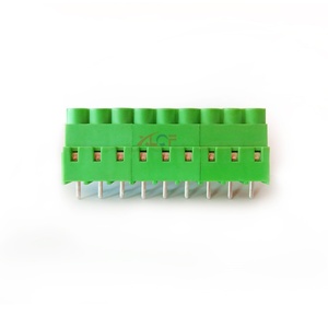 XLCF 6,35-00 Espaciado de terminales Rango de 6,35mm 30-10AWG 30A Bloque de terminales de estilo europeo - Product Image 3