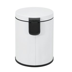 Small 5L Iron Colored Trash <strong>Can</strong> Nordic Style Pressing Type Storage Bucket Daily Closing <strong>Bin</strong> for Cleaning - Product Image 5