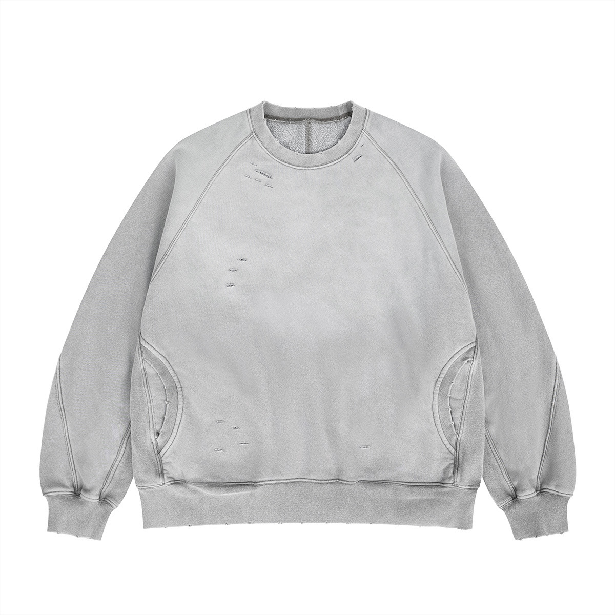 Light gray-fleece lined