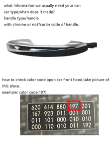 No Need <strong>Coding</strong> Type PKE Keyless Go for Mercedes S W222 C W205 E W213 GLC Comfort Access Unlock Lock 2 Handle Color Code 992 - Product Image 4