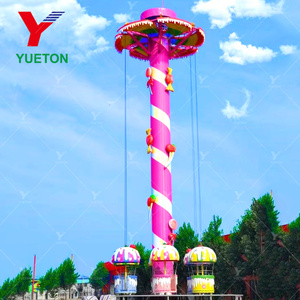 Chính phủ Đấu Thầu Dự Án Công viên giải trí manege thu hút dù dọc tham quan tháp nhảy rơi tự do cưỡi để bán - Product Image 1