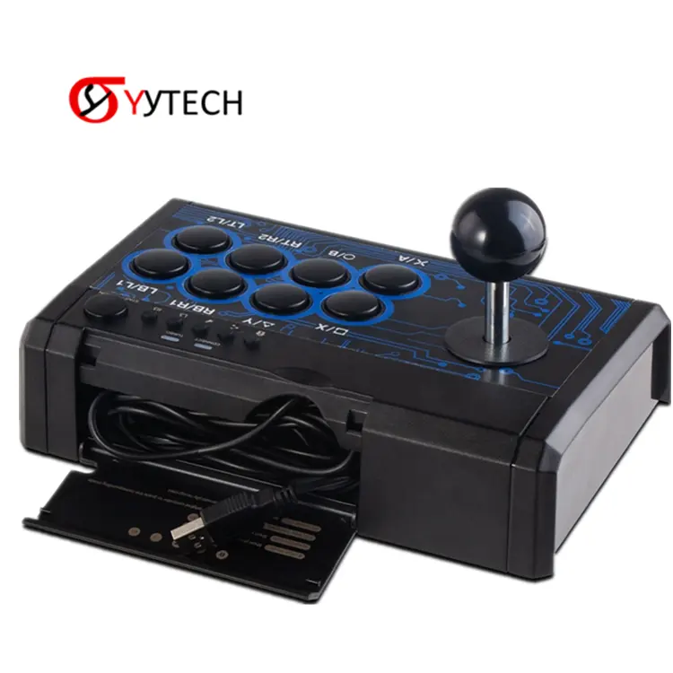 SYYTECH-consola de juegos Arcade, palo de lucha, consolas de Joystick para PS3, PS4, Xbox, accesorios de juego