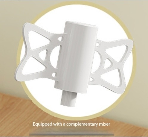 สีขาว-เครื่องปั่นอาหารเสริม