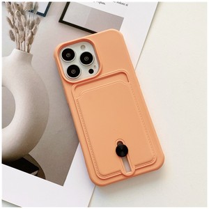 适用于iPhone 13 pro的硅胶钱包卡座手机壳，适用于iphone 13滑动卡槽手机壳 - Product Image 5
