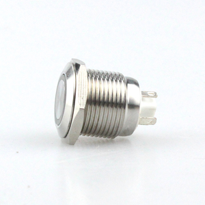16mm Momentary Led h IP65 Metal 16mm Round Door <strong>Exit</strong> <strong>Button</strong> Release Pushbutton <strong>Switch</strong> - Product Image 3