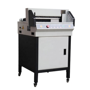 YS-450VS+ Digital Control A3 Size Guillotine <strong>Cutter</strong> <strong>50mm</strong> Paper Cutting Machine with Touch Screen for Paper Processing Price - Product Image 1