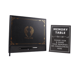 Funeral Guest Register <strong>Book</strong> Set Signatures Condolence Celebration of Life Funeral Memories Guest <strong>Book</strong> for Memorial Service