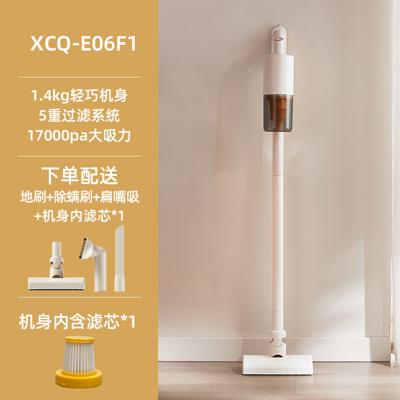 Blanc, configuration standard d'aspirateur, sans réservoir d'eau.