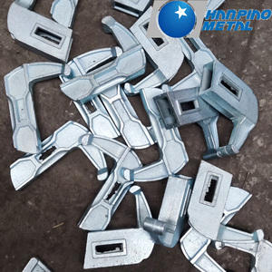 Material de construcción Piezas de encofrado Abrazadera de panel fundido Abrazadera de resorte de cuña de bloqueo para andamios - Product Image 6