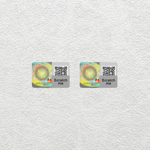 <strong>Custom</strong> Logo Printing Self-Adhesive Coated Paper Packaging with QR Code <strong>Label</strong> Personalized for Marketing and Customer Service