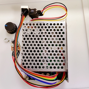 DC 10V-55V 12V 24V 36V 48V 60A PWM DC Governor Brush Motor regolatore di controllo della velocità display digitale reversibile inverso in avanti - Product Image 2