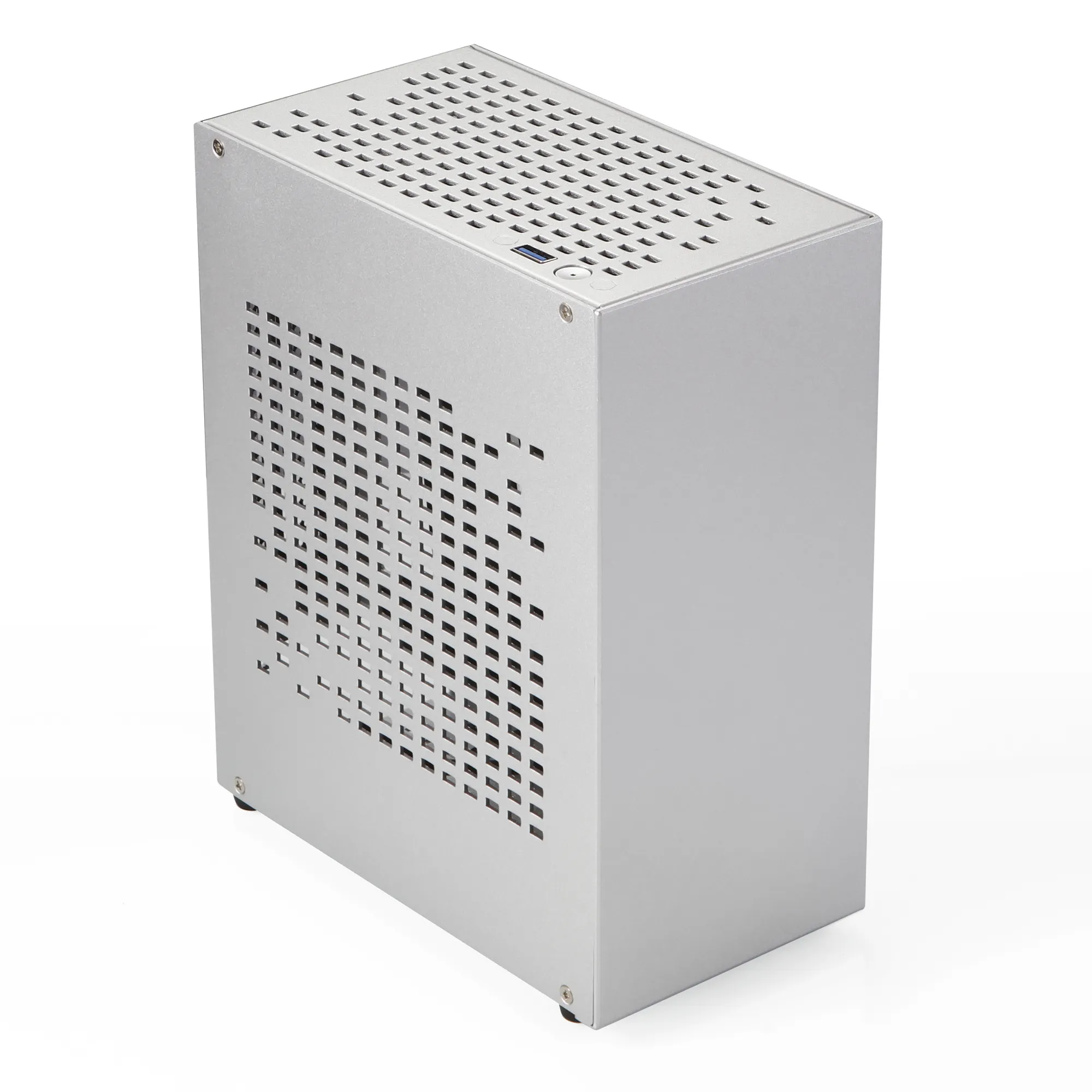 Joyee A07 De Jeu En Aluminium MINI-ITX Boîtier D'ordinateur De Bureau Sac À Dos Flex PSU Carte Graphique Boîtier D'ordinateur avec PCIE 3.0 Riser