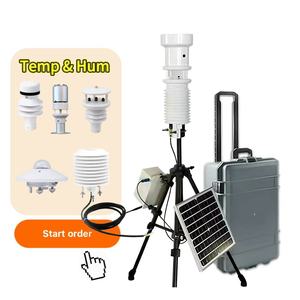 定制IoT 4G RS485 Wifi Lorawan设备仪表温湿度传感器气象站空气质量监测仪 - Product Image 1