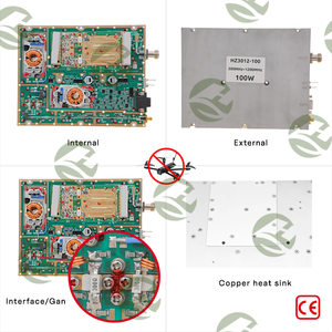 وحدة تشويش على الطائرات بدون طيار بقوة 100 واط وتردد 300-1200 ميجاهرتز من سلسلة GaN RSF واسعة النطاق وعالية الطاقة - Product Image 2