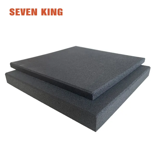 Wholesale 2 inch thick 10 x 10 gym rubber mat use for gym for sale