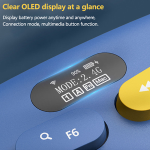 2.4G Wireless Dual Three-mode <strong>Keyboard</strong> Mouse Feet Notebook Silent Scissors Human Desktop <strong>Computer</strong> Office <strong>Keyboard</strong> - Product Image 4