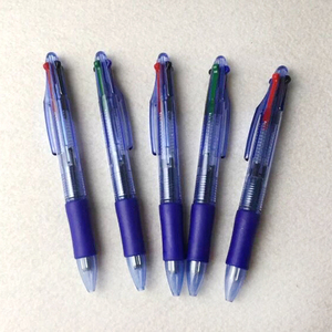 创意多色四色圆珠笔按四色圆珠笔学生绘图手帐书写油笔 - Product Image 3