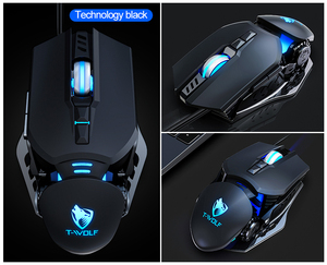 Professional Wired Mouse BackLight High Sensitivity 7 Keys Macro <strong>Programming</strong> Gaming Mechanical Mouse for Game <strong>Computer</strong> Tablet PC