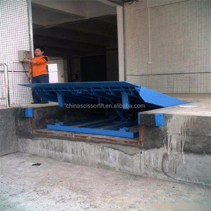 15 Ton Heavy Duty Hydraulic <strong>Loading</strong> and <strong>Unloading</strong> Dock Ramp <strong>Container</strong> Lifting Table - Product Image 2