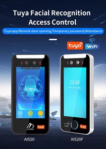 WIFI Tuya TCP/IP Dynamic Facial Control de acceso de huellas dactilares y tiempo de asistencia Soporte Contraseña Función de tarjeta RFID - Product Image 6